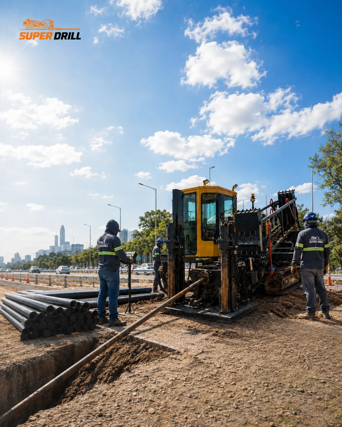 Soluções inteligentes para obras subterrâneas.