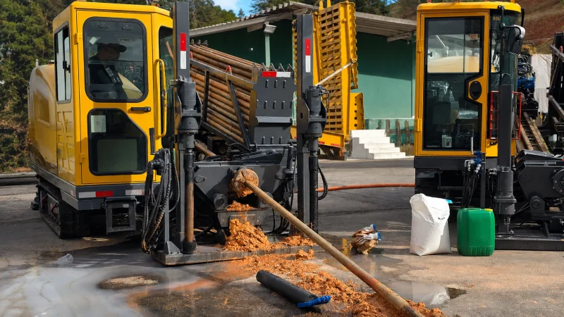 furo direcional não destrutivo