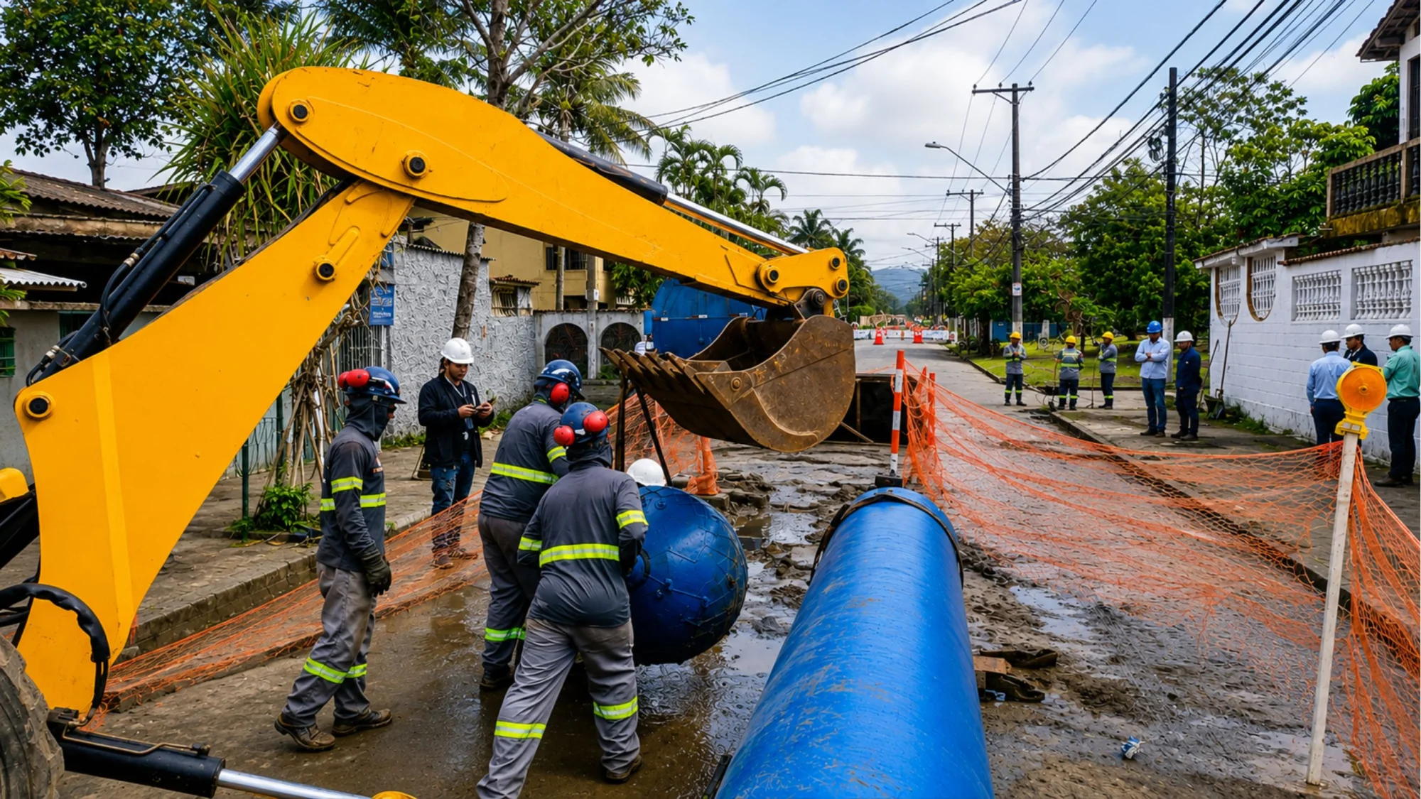 locação de escavadeira hidráulica